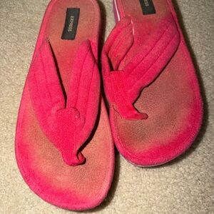 Express Women's Vibrant Red Sandals